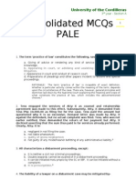 PALE Consolidated Mcqs