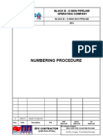 BB.G VSP Pve Ed 00 PM Pro 008 Numbering Procedure Rev 0