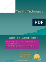 Software Testing Techniques