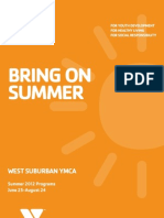 Bring On Summer: West Suburban Ymca