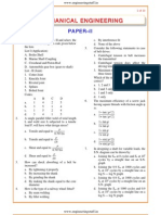 IES OBJ Mechanical Engineering 2007 Paper II