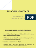 Relaciones Objetales