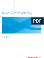 DocuPrint CP205 - CP205w User Guide English - c814