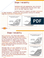 Slope Instability