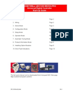 Honeywell Udc1200 Micro-Pro Universal Digital Controller Start-Up Guide