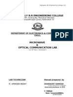 Microwave Lab Manual