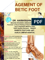 DR Harikrishna - Management of Diabetic Foot