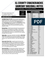 Game Notes Southland 062912