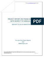 MBA Project Report On Financial Analysis