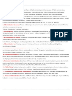 Paper - I: Models of Policy-Making and Their Critique Processes of Conceptualisation, Planning, Implementation