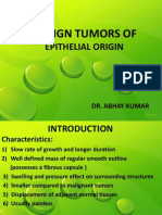 Benign and Malignant Tumors of Oral Cavity