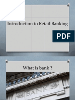 Introduction To Retail Banking