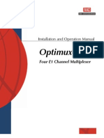 Manual Optimux 4E1