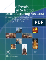 Energy Trends in Selected Manufacturing Sectors