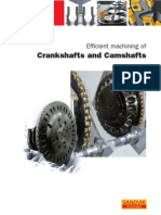 Crankshafts and Camshafts: Efficient Machining of