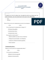 Questionnaire Communication Globale