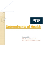 Determinants of Health by Veeresh