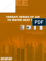 Versati DC Inverter Heatpump TSG