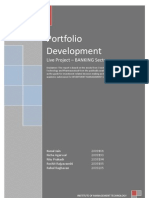 Portfolio Development: Live Project - BANKING Sector