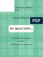 En Reaction Francois Brigneau 1996