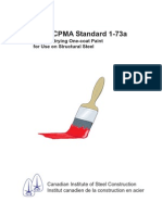 CISC/CPMA Standard 1-73a: A Quick-Drying One-Coat Paint For Use On Structural Steel