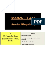 Session - 9 & 10: Service Blueprinting