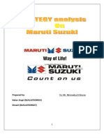 SGC Report Maruti Suzuki