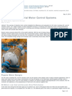 Overview of Industrial Motor Control Systems