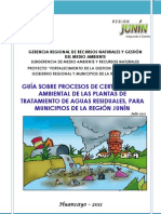 Guia de Procesos de Certificacion Ambiental Ptar