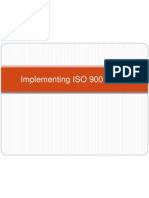 Implementing ISO 9001