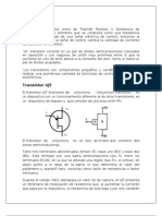 Resumen de Los Transistores Especiales