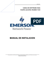 Manual de Carga de Software Planta Alcatel-Telmex 7330