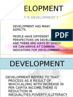 What Is Development ?