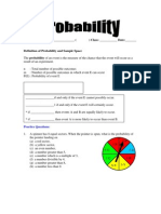 Probability Notes - Student