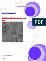 Metallography Lab Metallography Lab Metallography Lab Metallography Lab