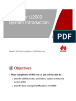 1) U2000 System Introduction