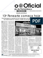 Diário Oficial de Pernambuco - 6/7/2012