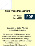 Solid Waste Management Methods