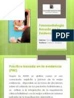 Fonoaudiología Basada en Evidencia