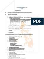 Environmental Law Outline