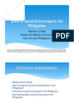 State of Social Enterprises in The Philippines