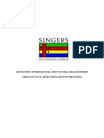 Singers of United Lands Concept Paper