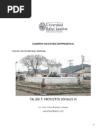 Cuaderno de Trabajo Taller 7 Proyectos Sociales III 2012