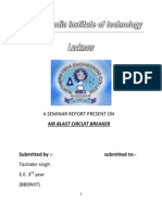 Air Blast Circuit Breaker