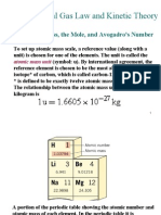 Ch14 The Ideal Gas Law and Kinetic Theory