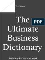 The Ultimate Business Dictionary (Team Nanban) (TPB)