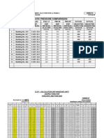 E.S.P. Calculation AHU