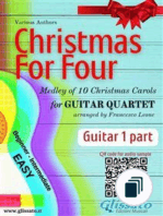 Christmas for Four - medley for Guitar Quartet