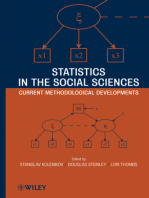 Statistics in the Social Sciences: Current Methodological Developments