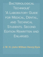 The Elements of Bacteriological Technique
A Laboratory Guide for Medical, Dental, and Technical Students. Second Edition Rewritten and Enlarged.